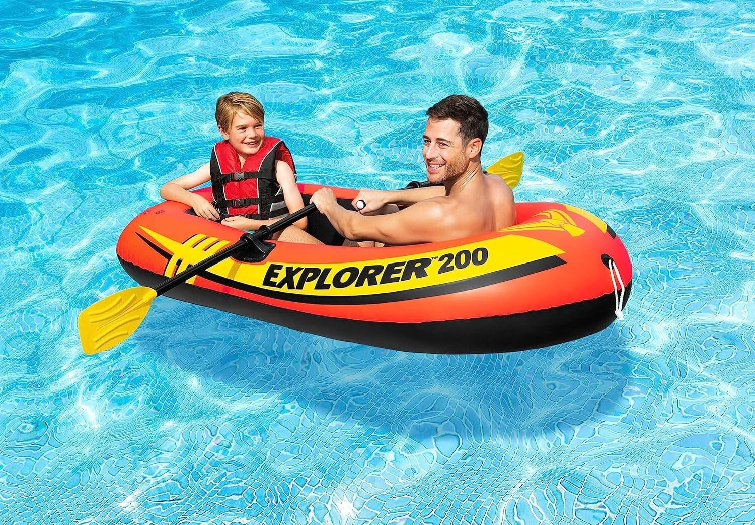 Bote Inflable Con Remos Balsa Bote De Pesca Resistente Durable Bomba De Aire NEW
