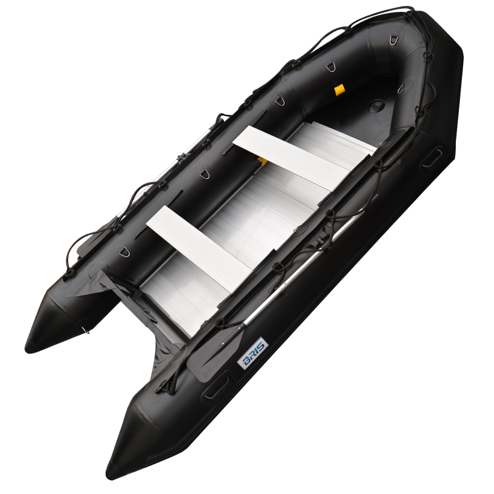 BRIS 1.2mm PVC 12.5 ft Inflatable Boat Inflatable Rescue & Dive Boat Raft