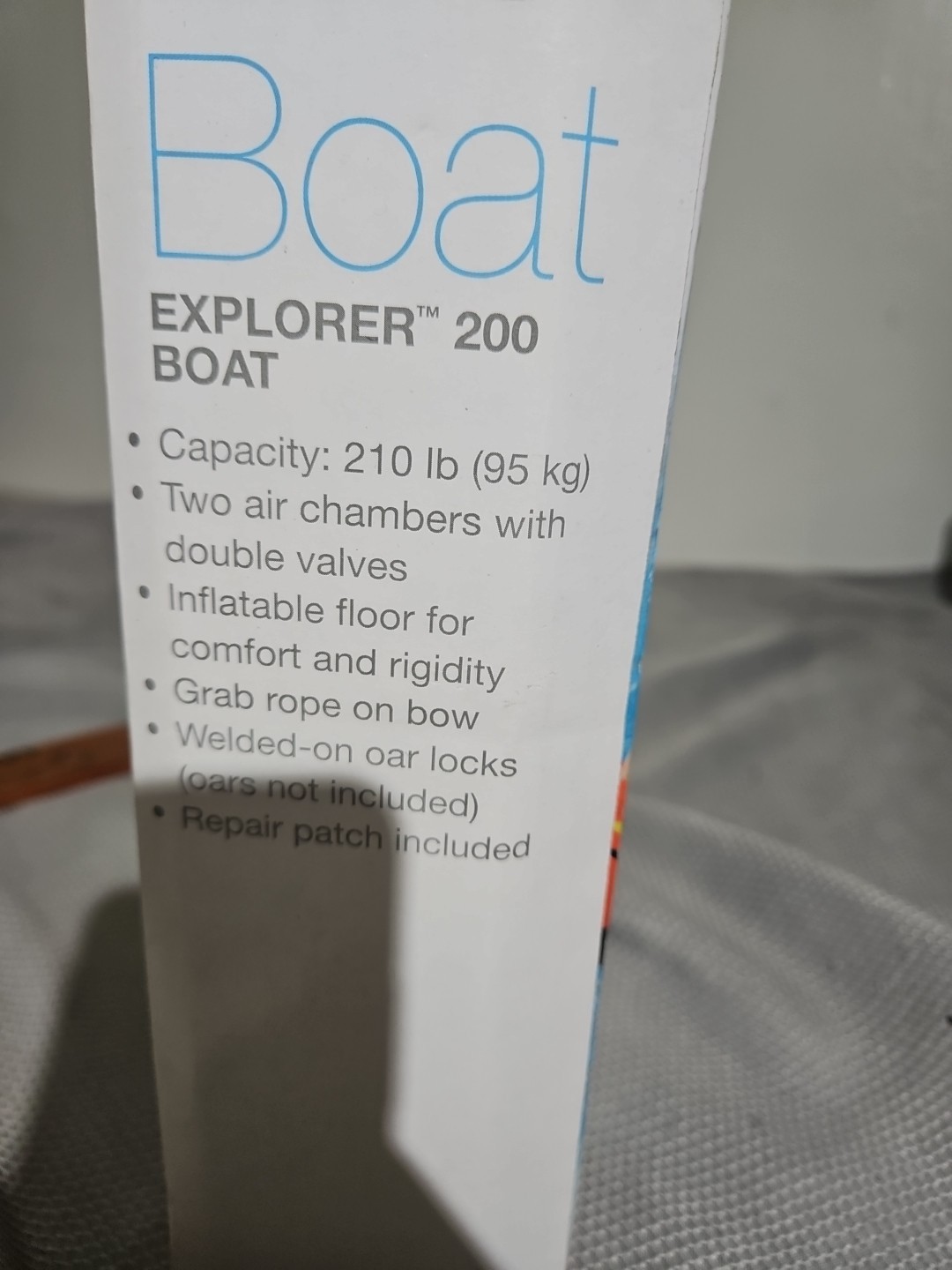 Intex Explorer 300 Compact Inflatable Three Person Raft Boat