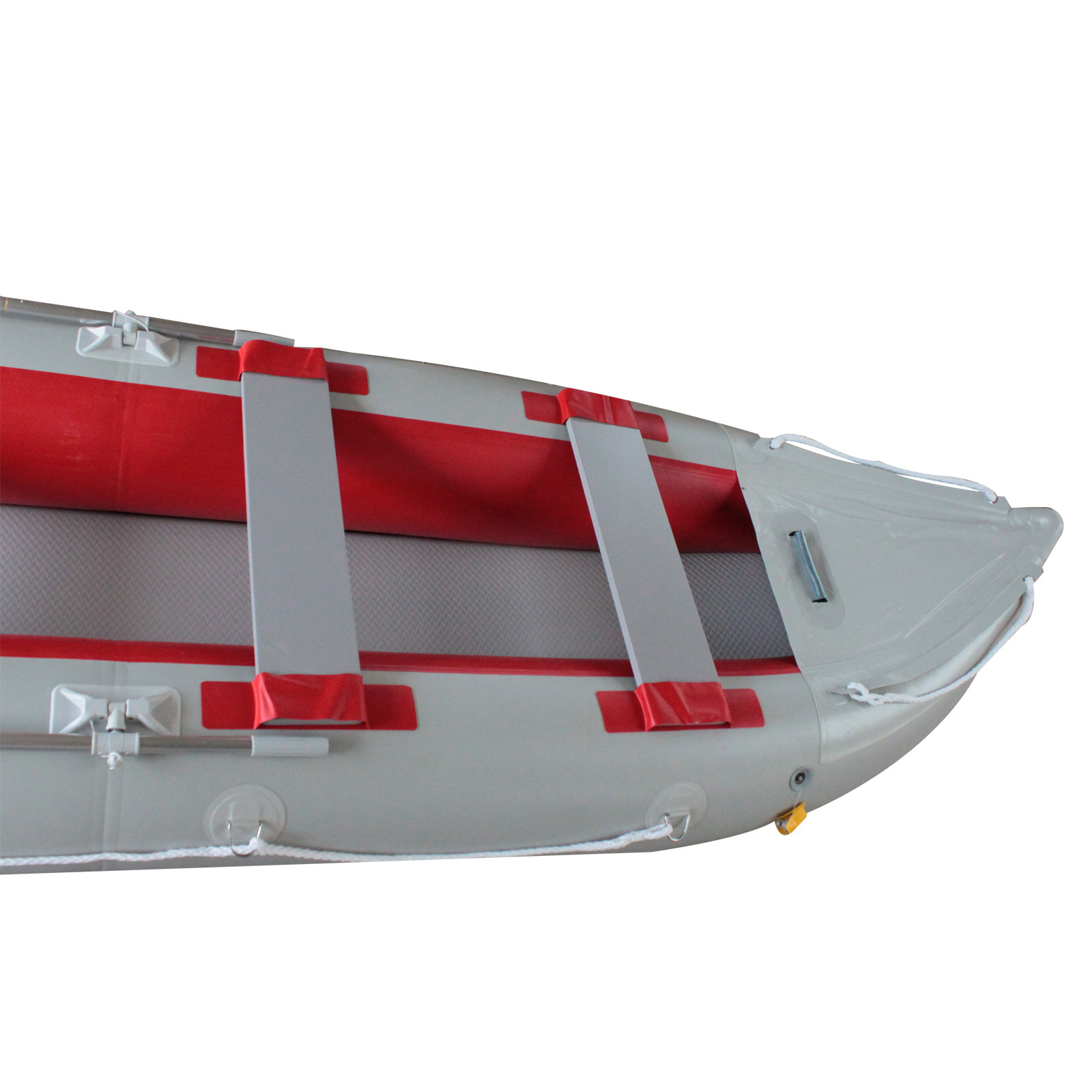 BRIS 12ft Inflatable Kayak Fishing Tender Inflatable Canoe Boat With Air Floor