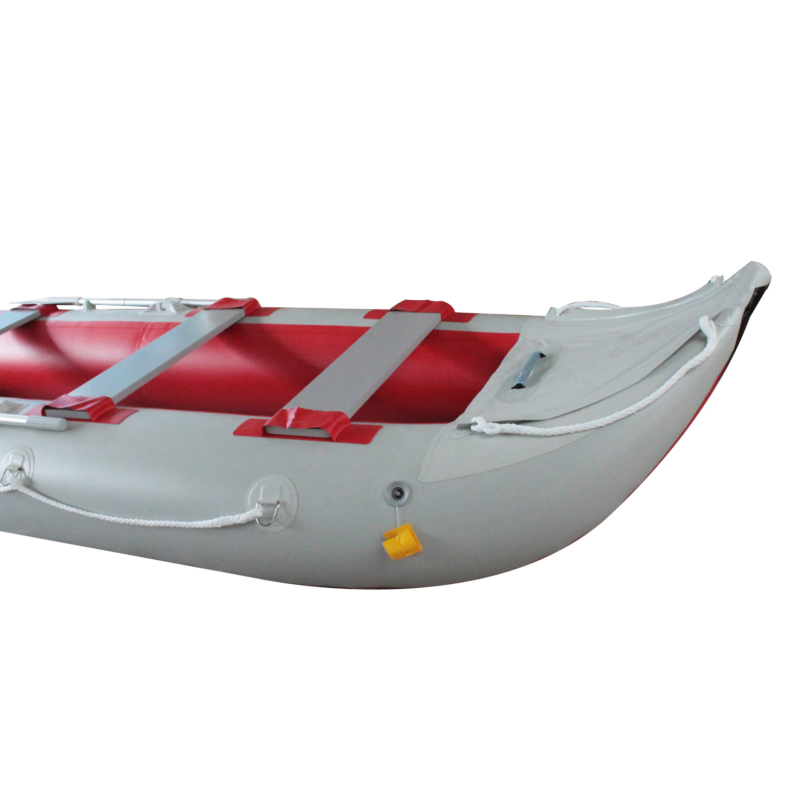 BRIS 12ft Inflatable Kayak Fishing Tender Inflatable Canoe Boat With Air Floor