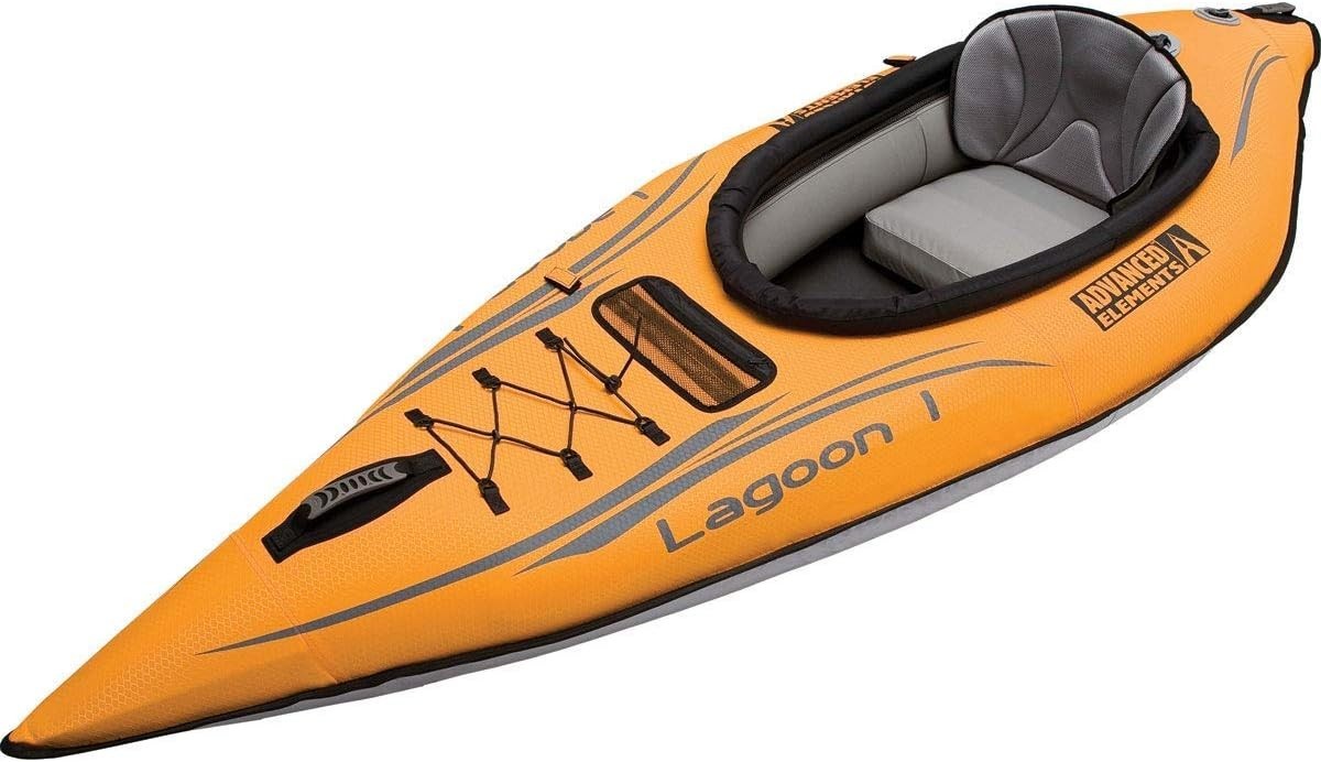 Durable Lagoon1 Inflatable Kayak: 250 lb Capacity & Quick Setup for Adventurers