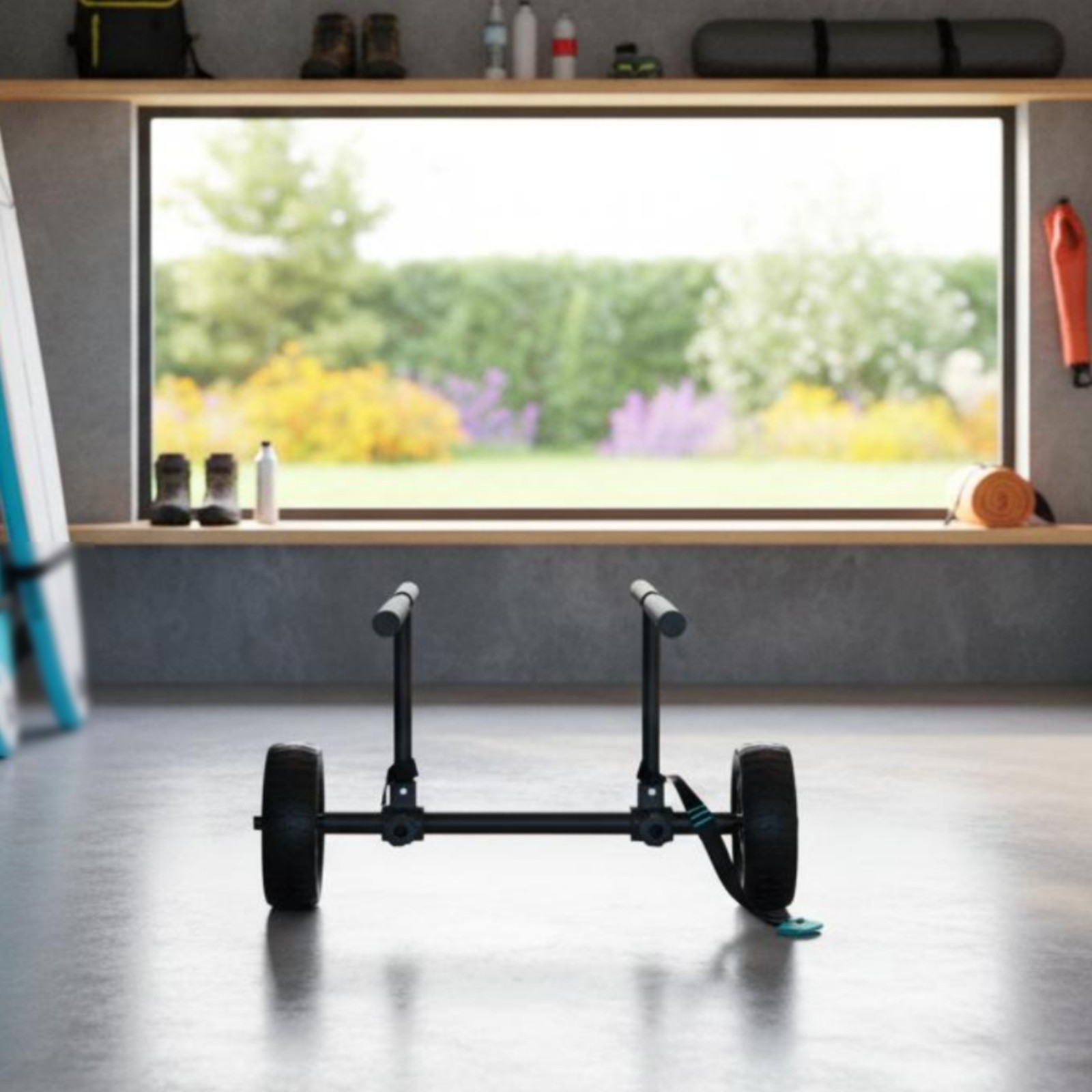 Stand-up Paddleboard Board Trolley Lightweight Paddleboard Transport Trolley