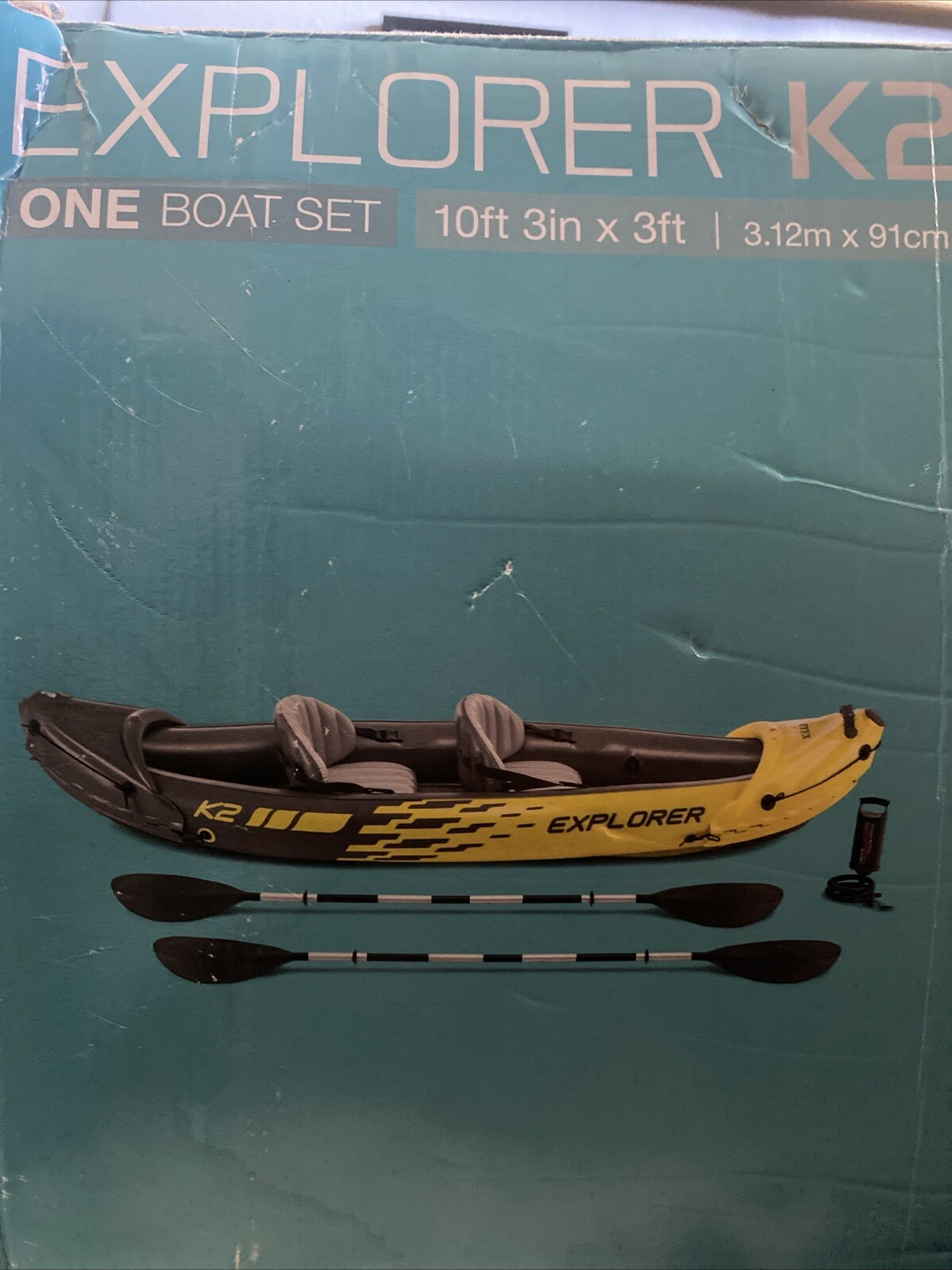 Intex Explorer K2 Kayak 2-person inflatable kayak
