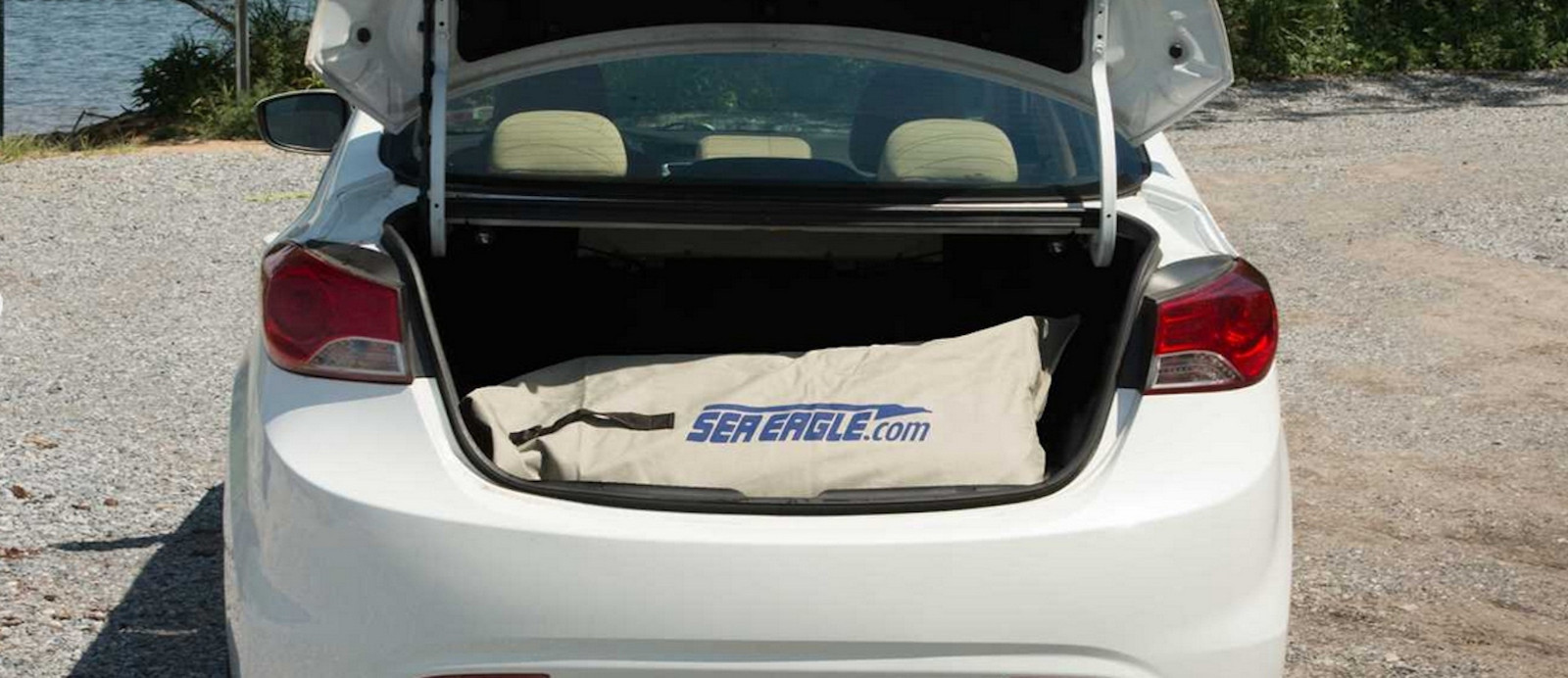Sea Eagle SE9 Watersnake Motor Canopy Package Inflatable Runabout Boat Tender