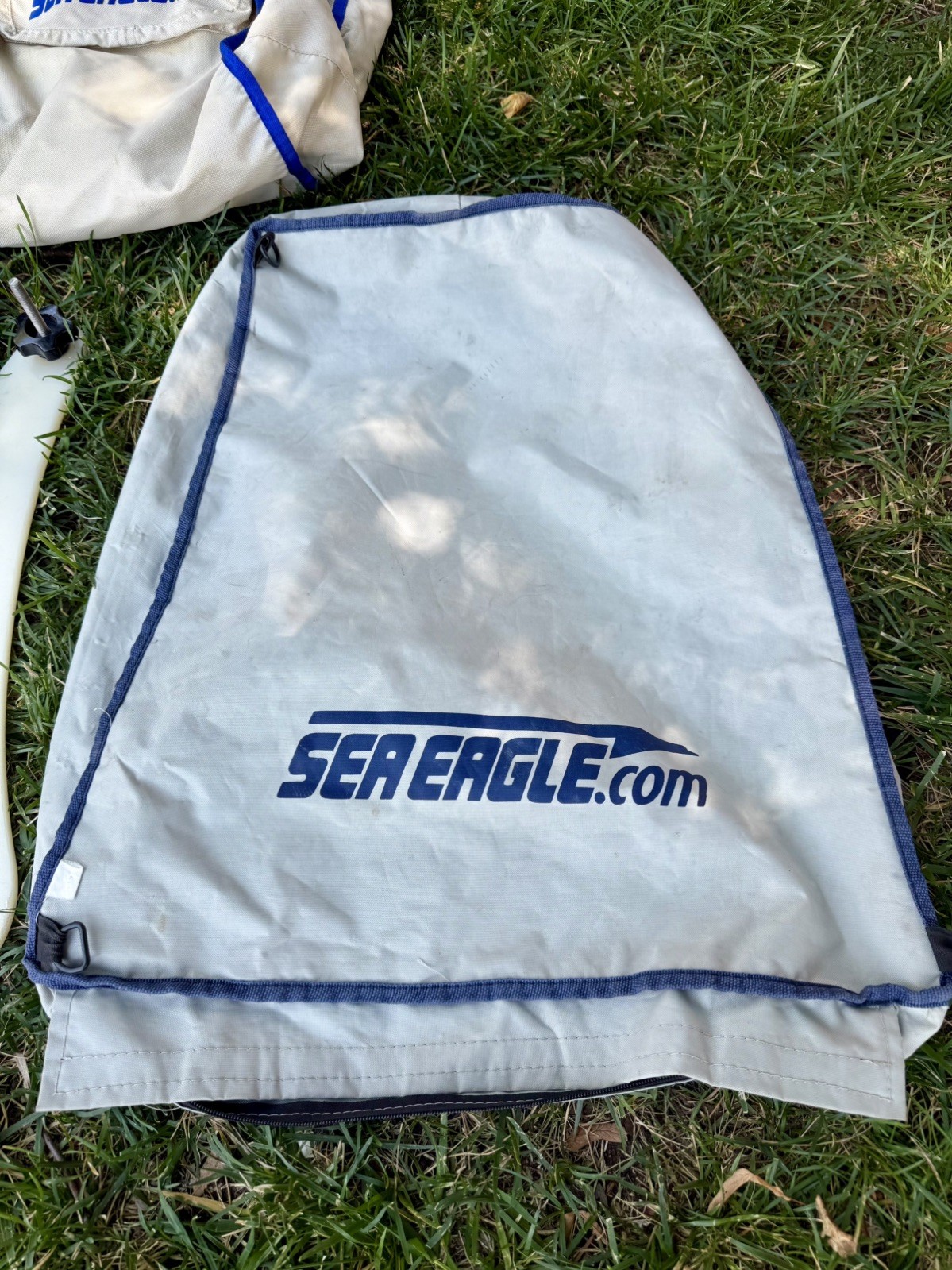 Sea Eagle Deluxe Inflatable Seats (2) w/Pump, Deck Bag, Skeg & Patch kit