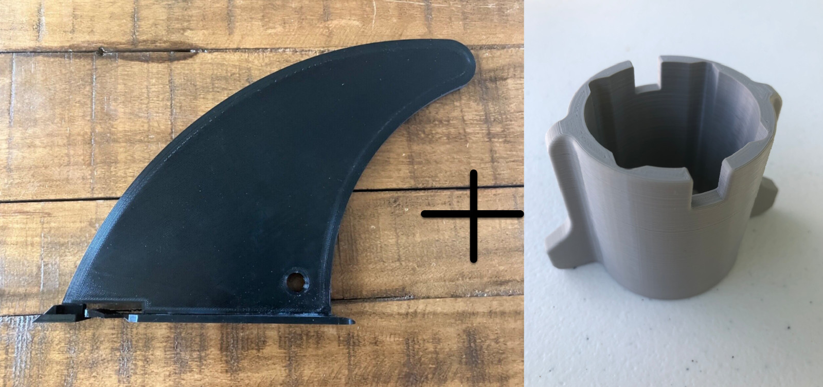 3d printed Skeg replacement for Intex kayaks – Intex Part number: 12181