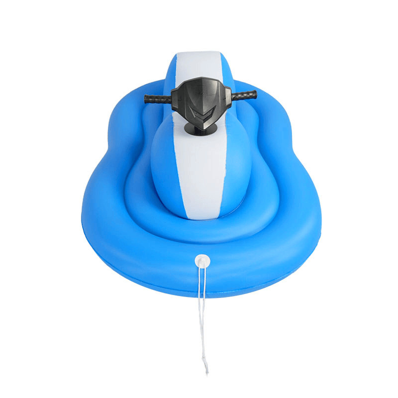 Kids Inflatable Jet Ski Pool or Beach Float Lounge Raft Fun Toy with Motor