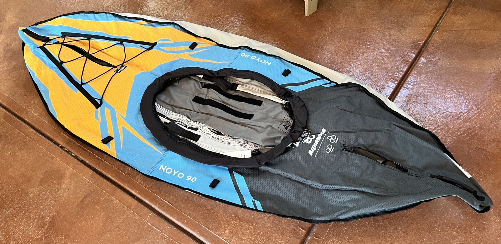 Noyo 90 Inflatable Kayak – 1 Person Touring Kayak – Weighs Just 21 Pounds!