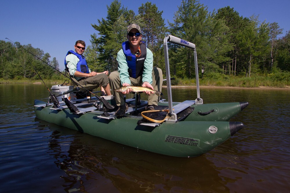 Sea Eagle 375fc FoldCat 2 Man Inflatable Fishing Boat – FREE S&H, 3 YR WARRANTY