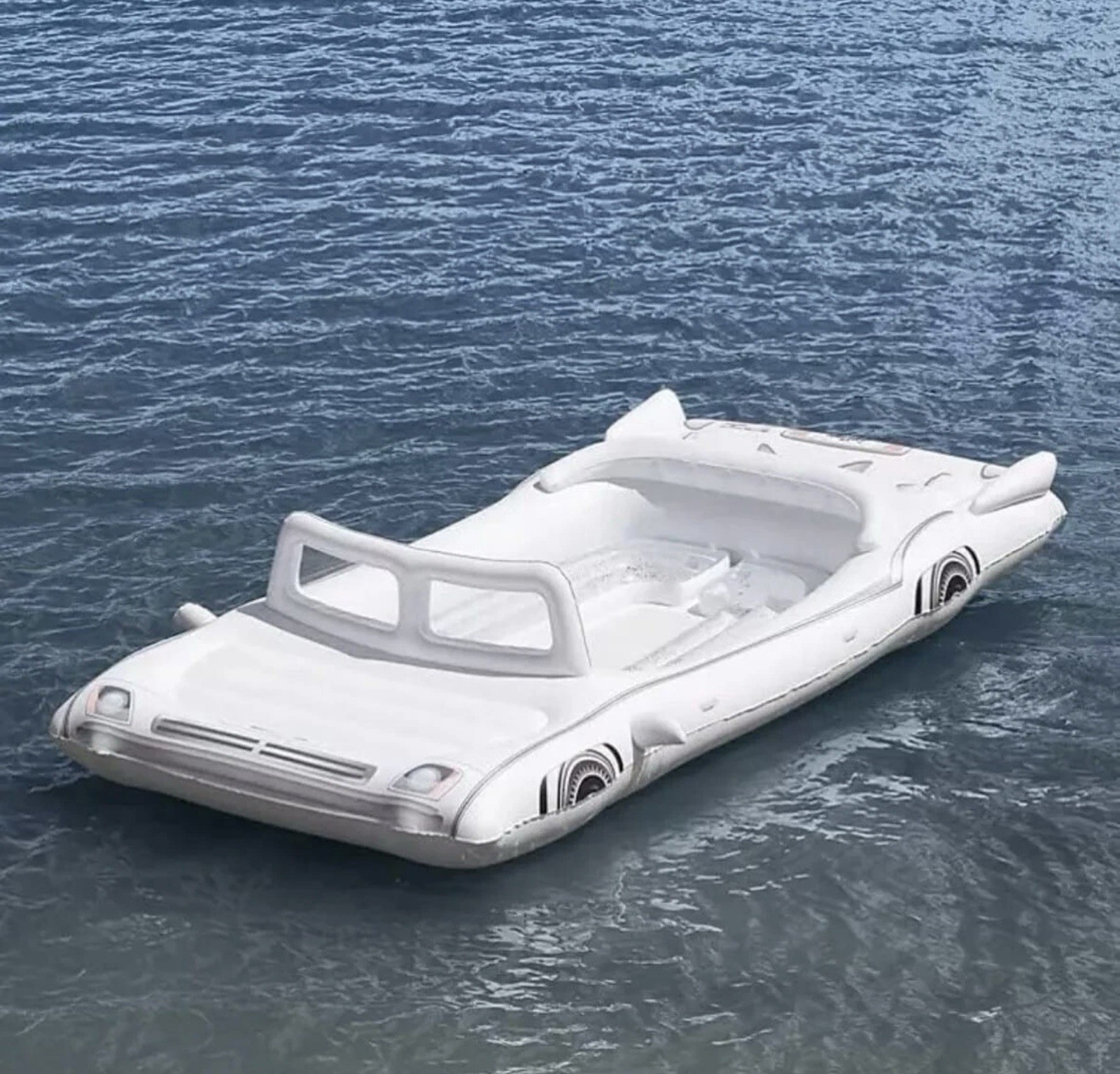 Member’s Mark White Inflatable Convertible Cruiser 6-Person Capacity New L2884