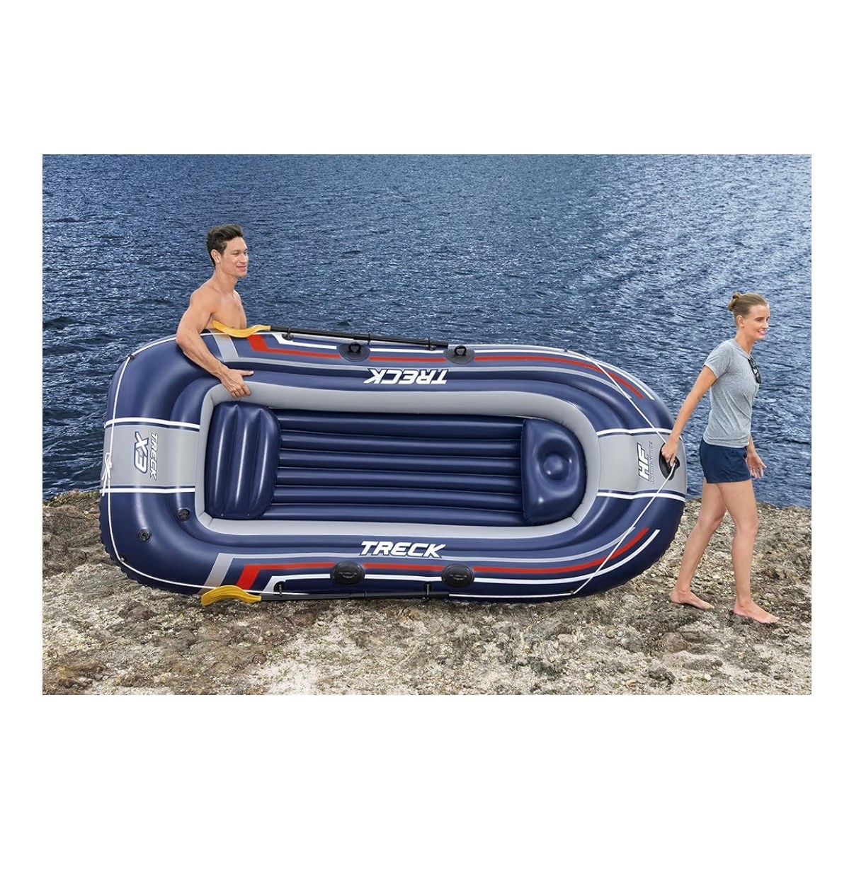 Hydro-Force Inflatable Raft Set | Inflatable Boat for Kids and Adults | Great…