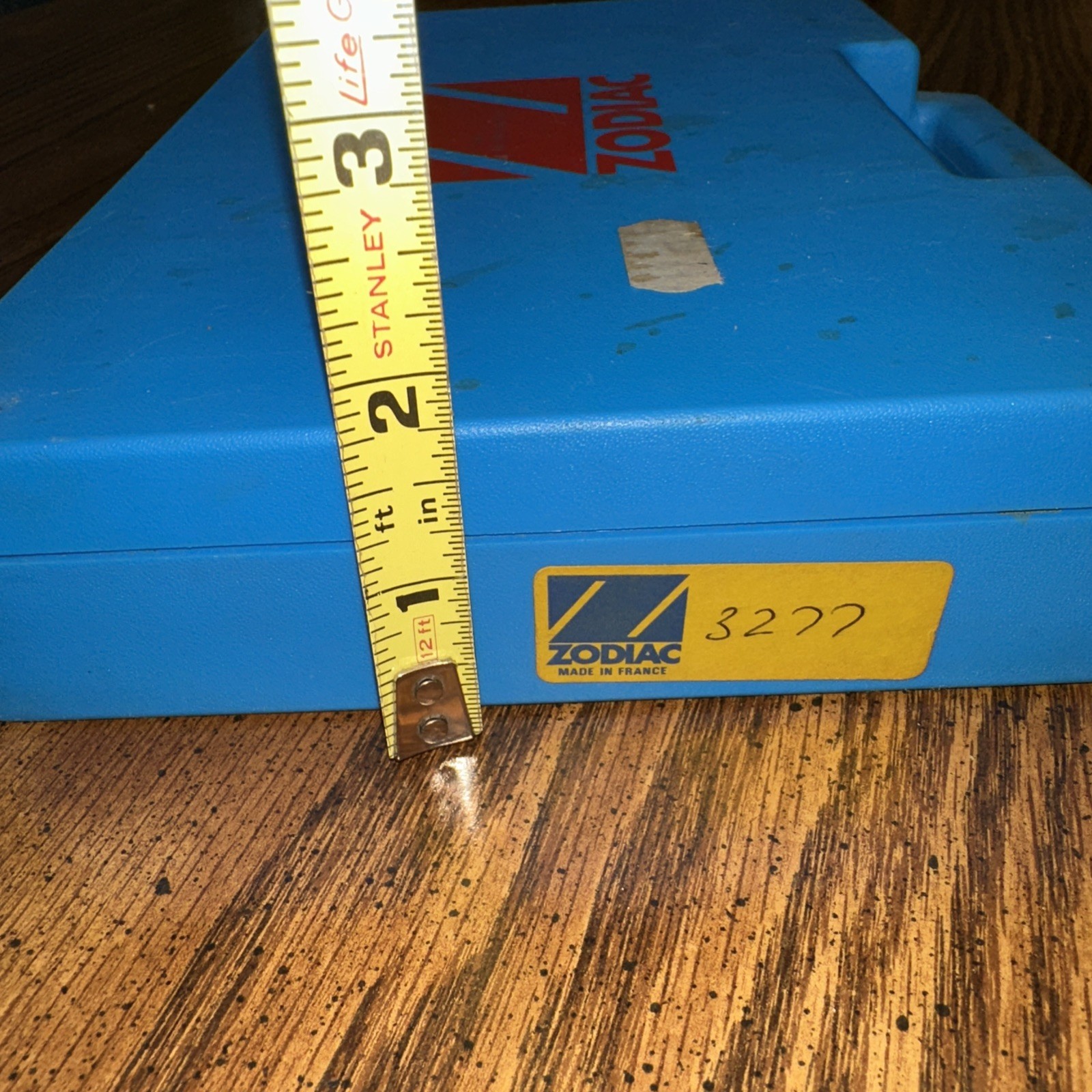 OEM Vintage Zodiac Inflatable Boat spare parts and Repair Kit box Blue PreOwnd