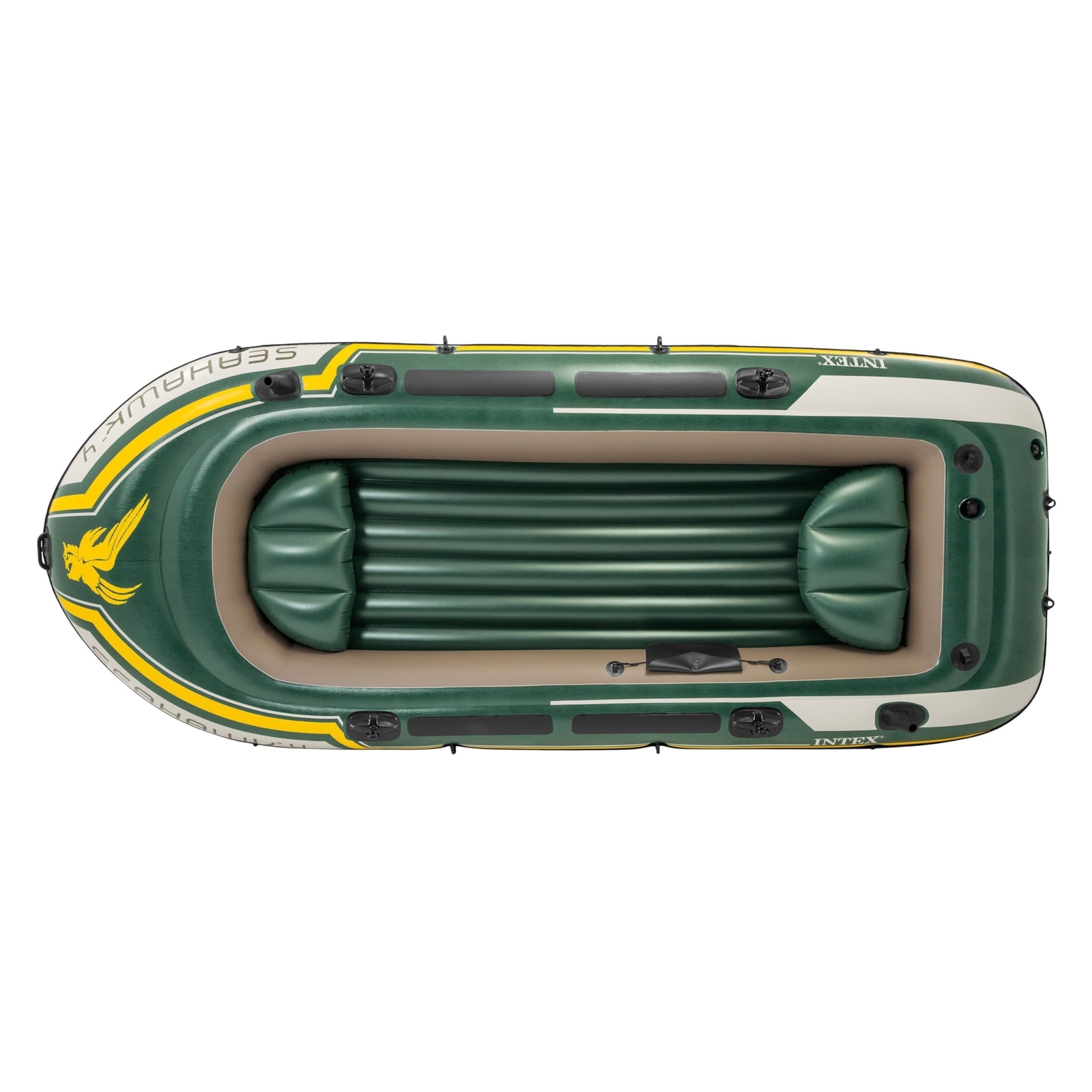 INTEX Seahawk Inflatable Boat Series: Includes Deluxe Aluminum Oars and High-…
