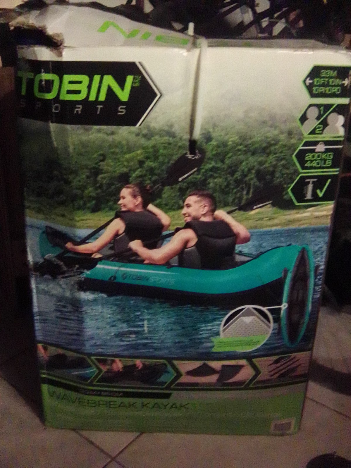 inflatable kayak 2 person