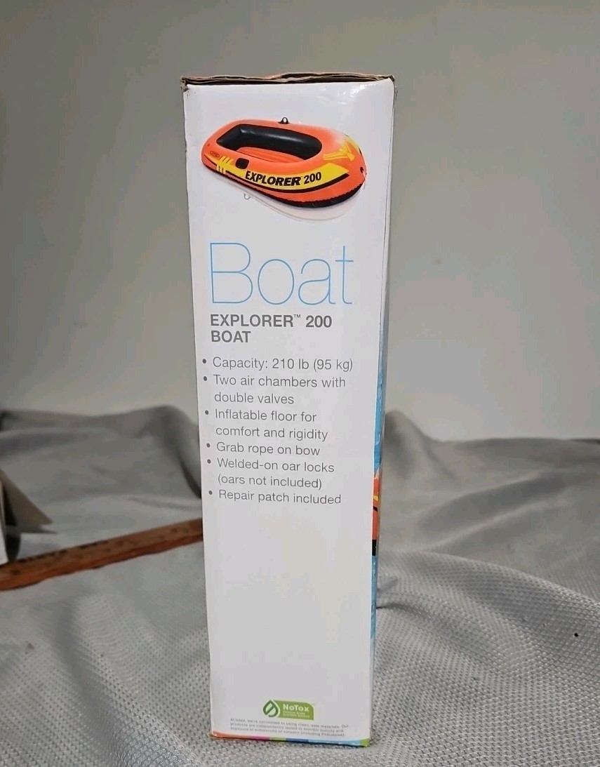 Intex Explorer 300 Compact Inflatable Three Person Raft Boat
