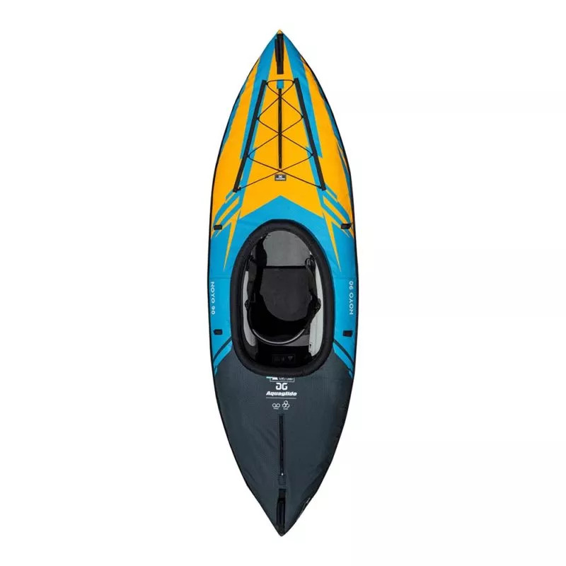Inflatable Kayak Noyo 90, Portable, Lightweight ,Kayak-Seat and Storage Bag (39D