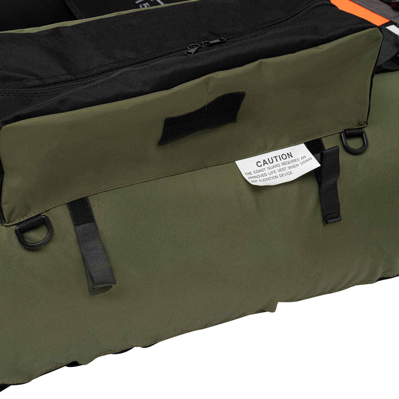 Inflatable Boat-Lightweight, Portable 1 Person Fishing Boat with Hand Air Pump