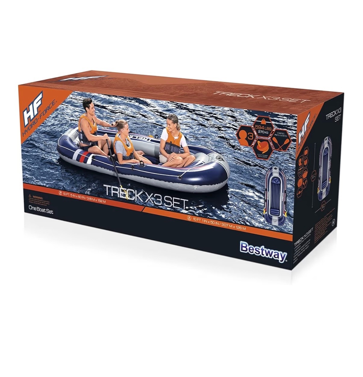 Hydro-Force Inflatable Raft Set | Inflatable Boat for Kids and Adults | Great…