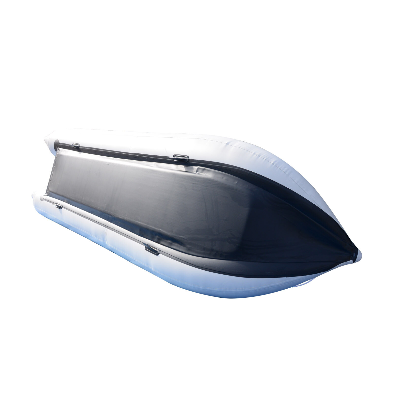 BRIS 15.4Ft Inflatable Kayak Fishing Boat Tender Poonton Inflatable Canoe Dinghy
