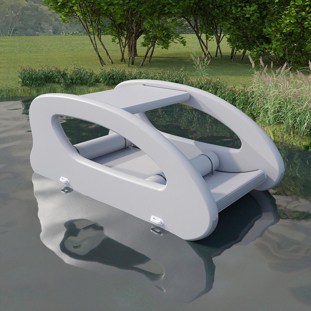 Hot Inflatable Electric Boat Inflatable House Boat For Ocean Lake Water play
