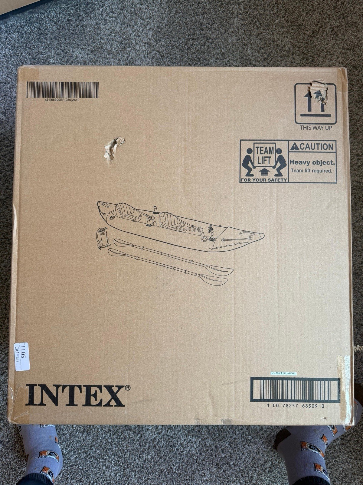 iNTEX 68309EP EXCURSION PRO K2 KAYAK