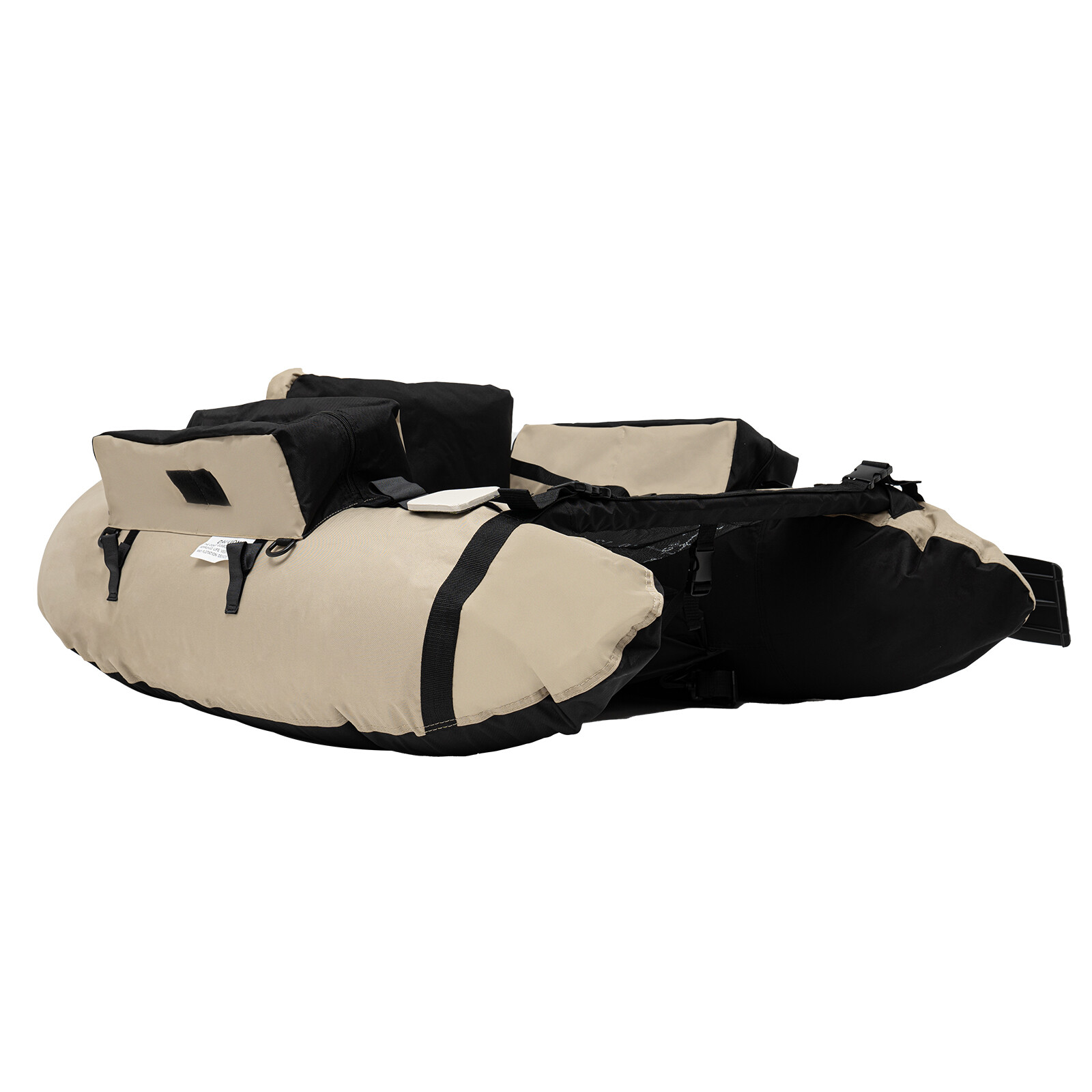 Portable Inflatable Boat Fishing Dinghy Boat Sport Backrest Adjustable 130kg