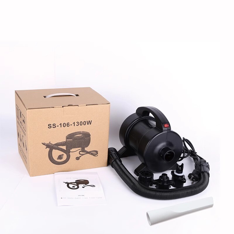 1200W Electric Inflatable Pump Bed Rubber Boat Air Pumping Pool Air Pumping Pump