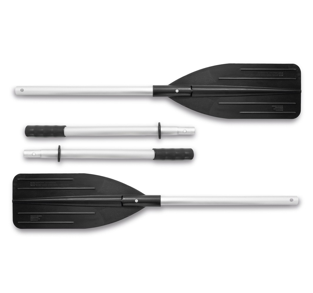 Intex Excursion 4 Inflatable Boat Set 4 Person with Oar and Pump