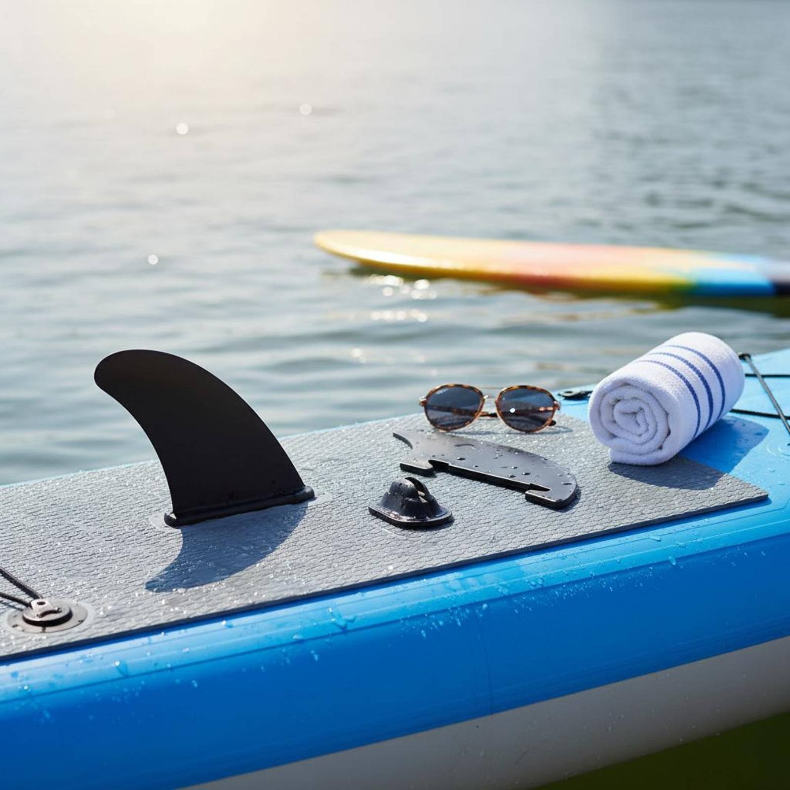 Inflatable Kayak Side Fin Lightweight Surfboard Tracking Skeg