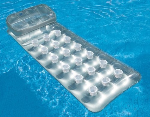 INTEX 18Pocket Suntanner Lounge Floating Lounger Set of 4