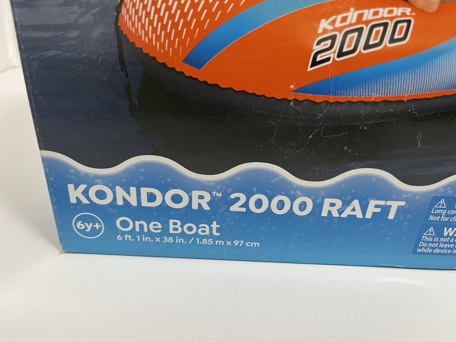 NEW Bestway H2OGO Kondor 2000 Inflatable Raft Boat 6ft 1in Factory Sealed Box