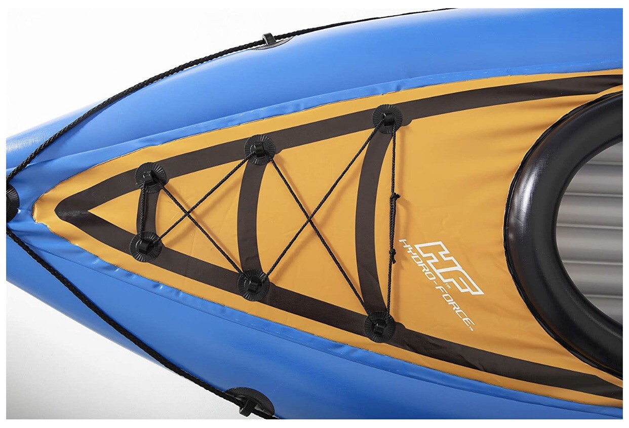 Bestway Hydro-Force Cove Champion Inflatable Kayak Set W/ Paddle, Pump, & More!