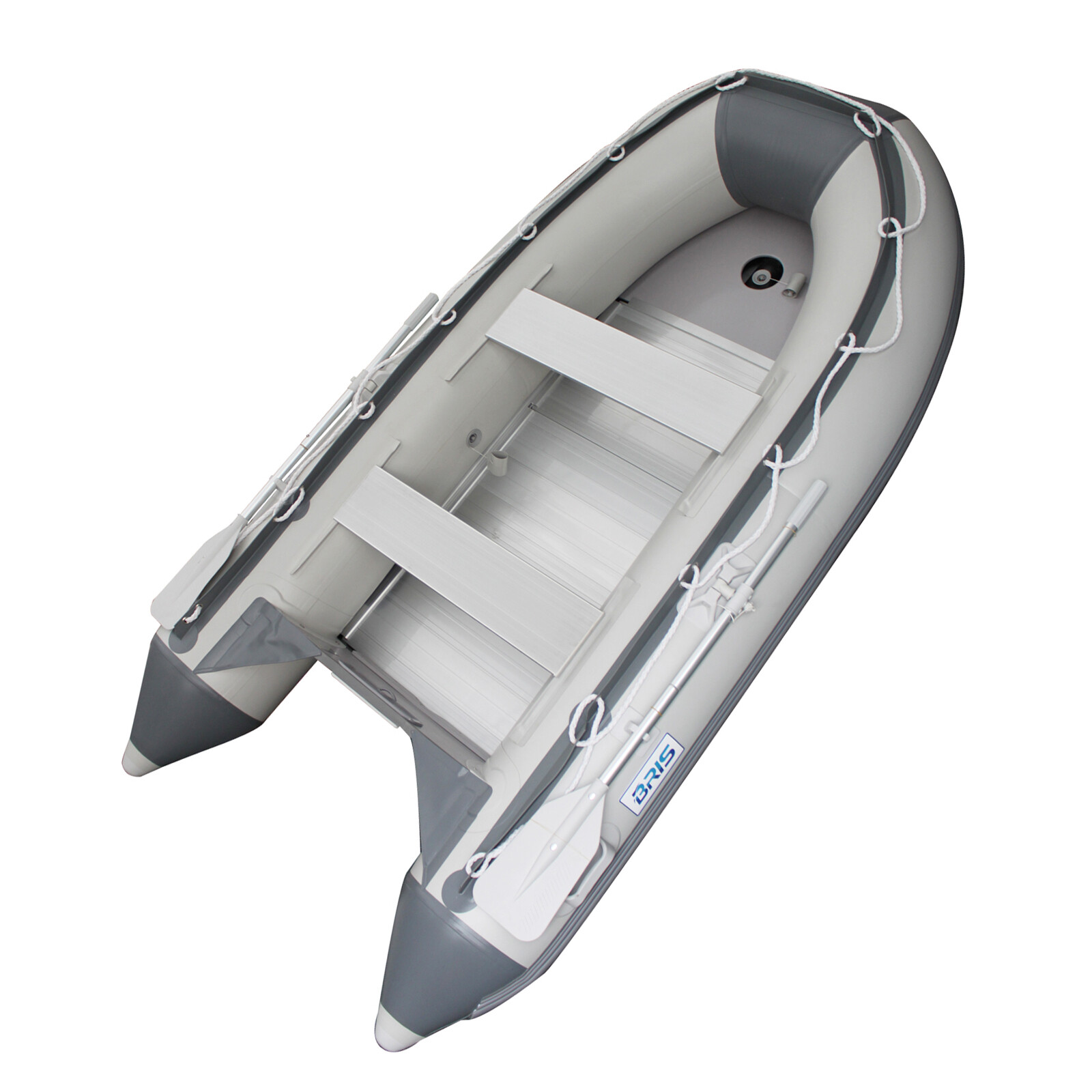 BRIS 10.8 ft Inflatable Boat Dinghy Pontoon Boat Tender Fishing Raft
