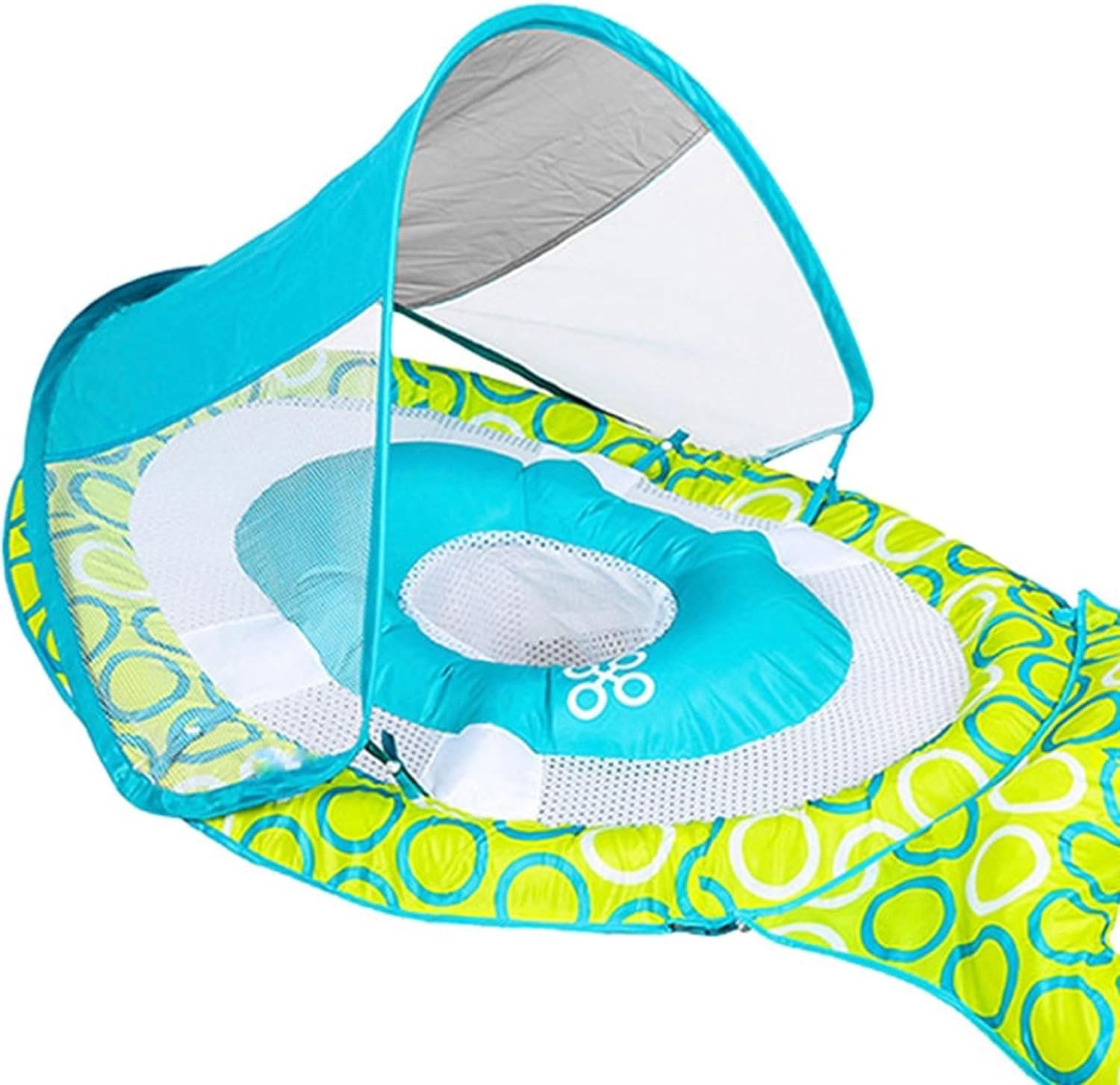 SwimWays Baby Spring Float Mommy and Me Float w/ Canopy
