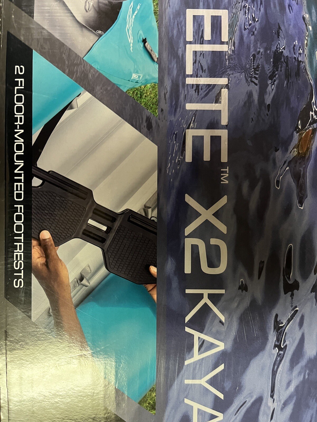 Hydro-Force Surge Elite X2 Inflatable Two-Person Kayak 12 Ft X2”