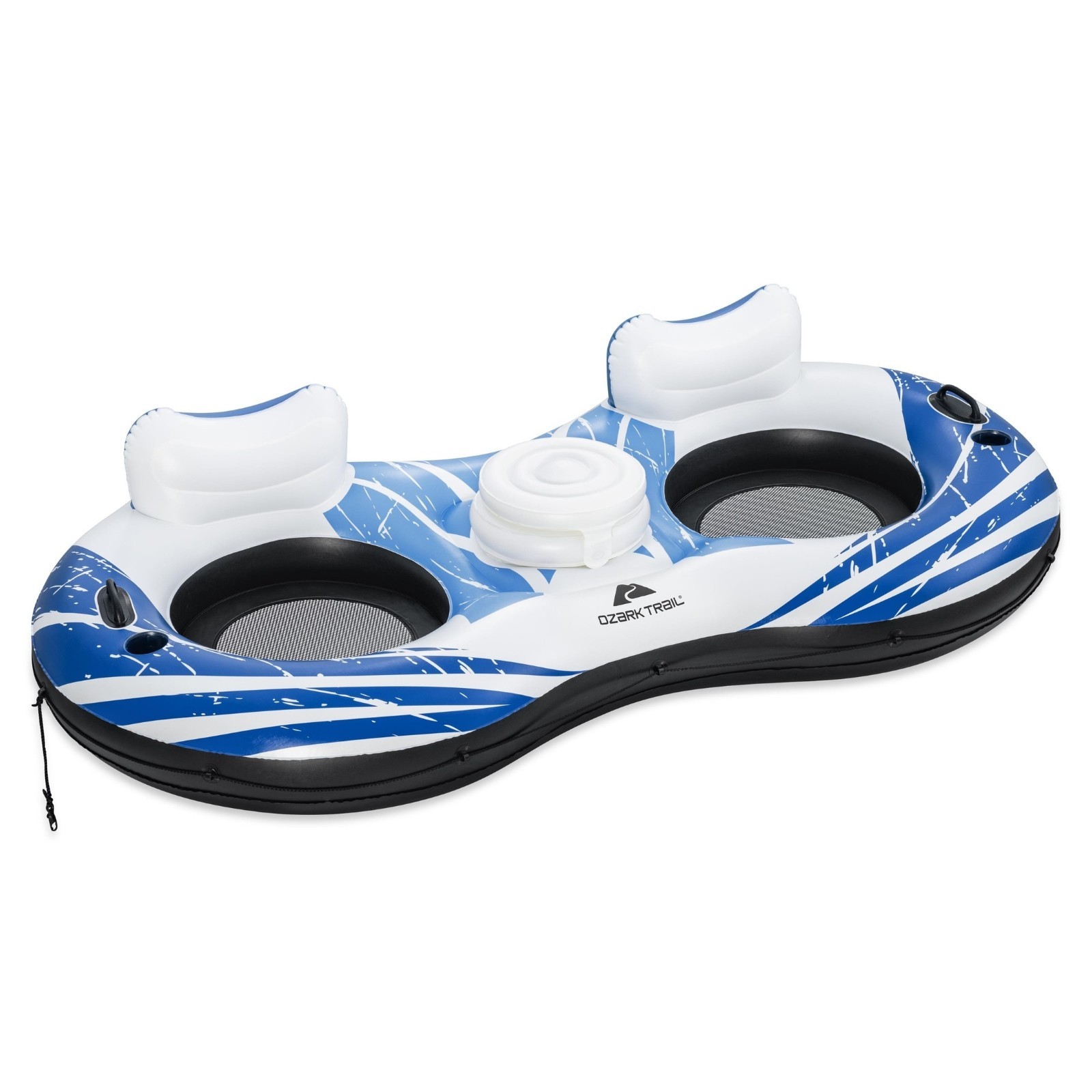2-Person River Tube Inflatable Float Double Rider 7’10.5″