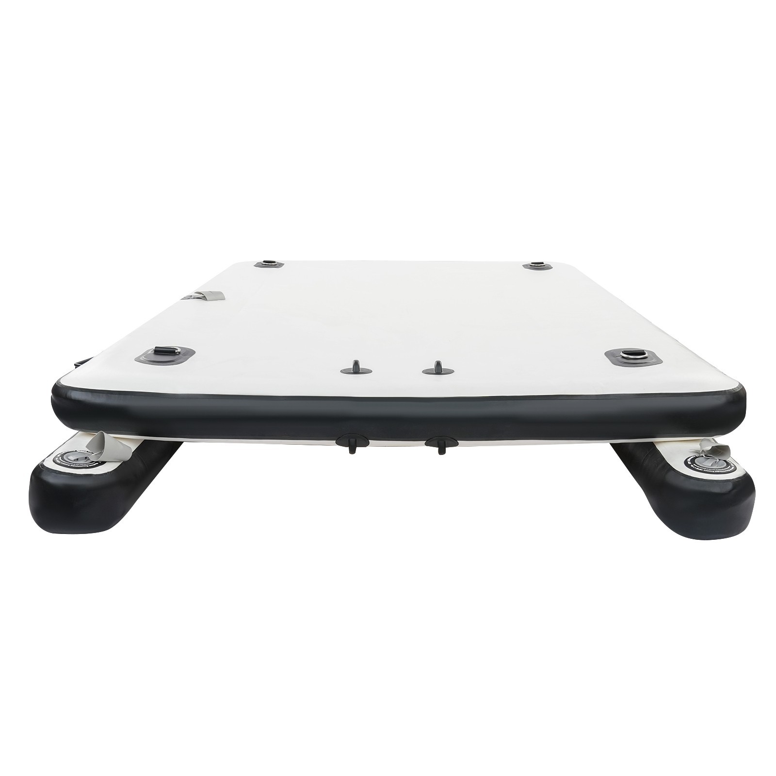 880lbs Inflatable Dock 2.5*1.6m Fishing Boat Floating Platform Craft w/Air Pump