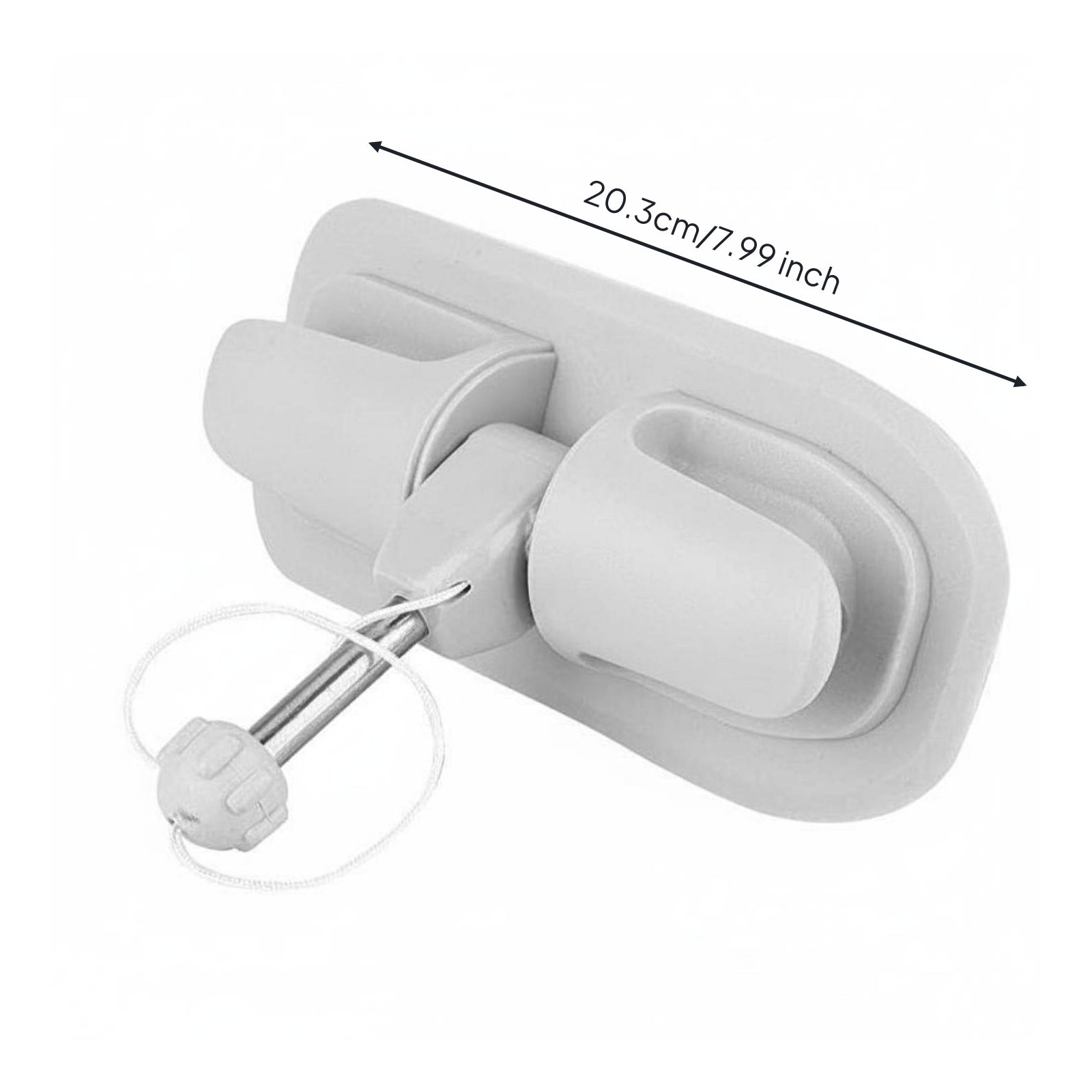Inflatable Boat Paddle Lock Sturdy Raft Paddle Holder Lightweight for Fishing