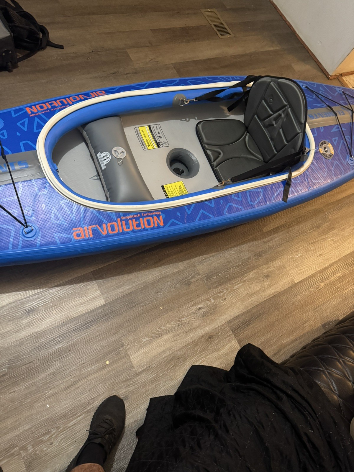 Advanced Elements AirVolution Inflatable Kayak Blue AE3029/AE3030
