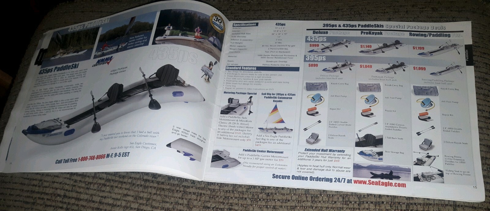 Sea Eagle spring 2005 CATALOG Inflatable Kayak boat Paddles Pump Accessories