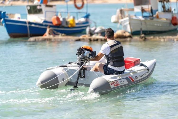 11′ Aqua Marina BT-AC335 Aircat Inflatable Catamaran Boat – NMMA Certified