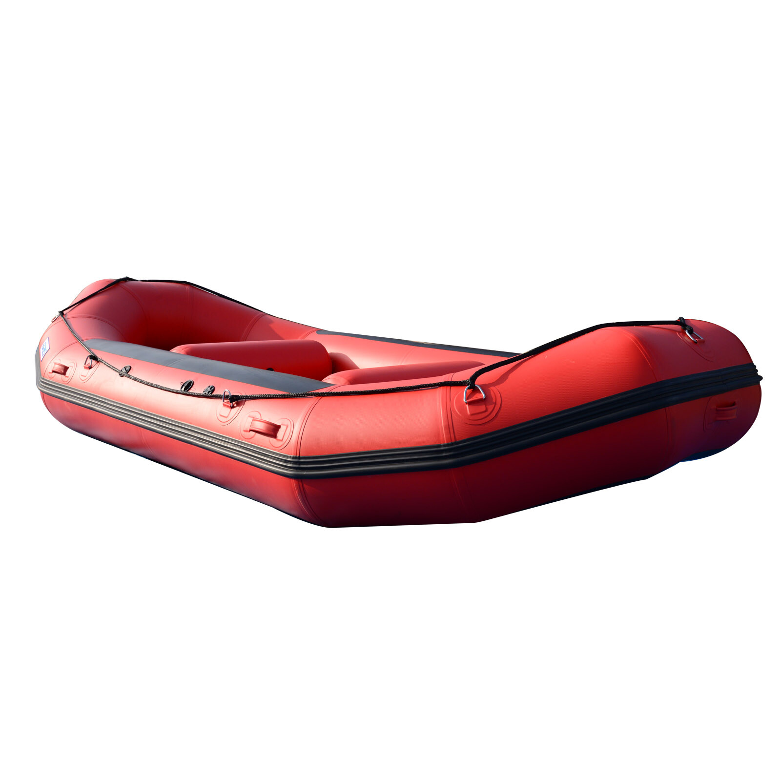 BRIS 13ft Inflatable River Raft 6 Person White Water Rescue Raft FloatingTubes