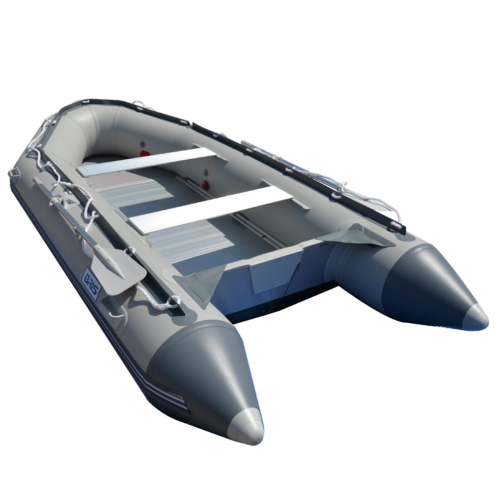 BRIS 12.5ft Inflatable Boat Inflatable Dinghy Rescue & Dive Raft Fishing Boat