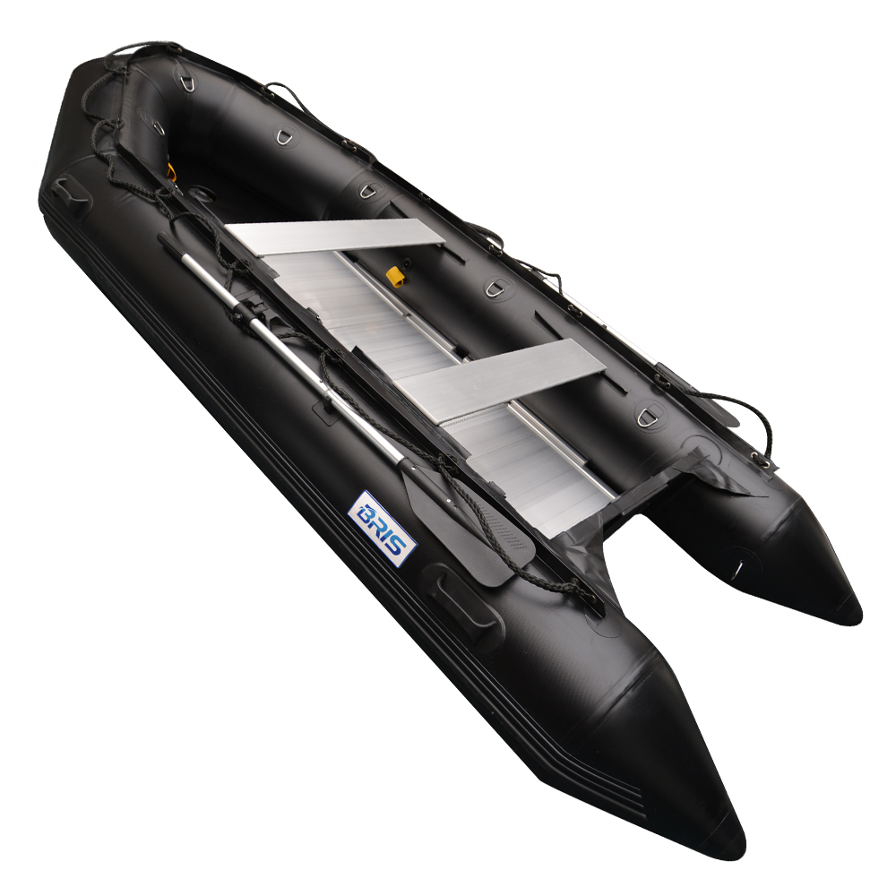 BRIS 1.2mm PVC 12.5 ft Inflatable Boat Inflatable Rescue & Dive Boat Raft