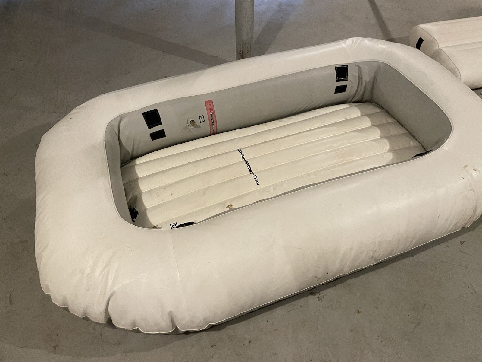 West Marine Mini Dinghy, 2-Person Inflatable w/ Oars