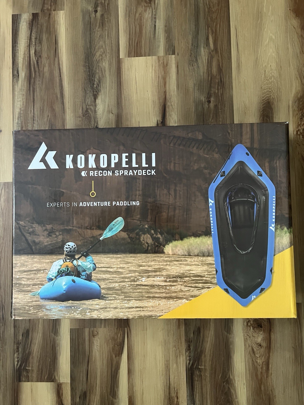 Kokopelli Recon Spraydeck Whitewater Inflatable Packraft – 90″, Sit-In $1,149