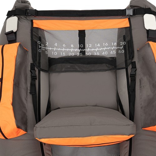 Portable Inflatable Fishing Boat Raft,Backrest Adjustable Angle, Blow Up Boat
