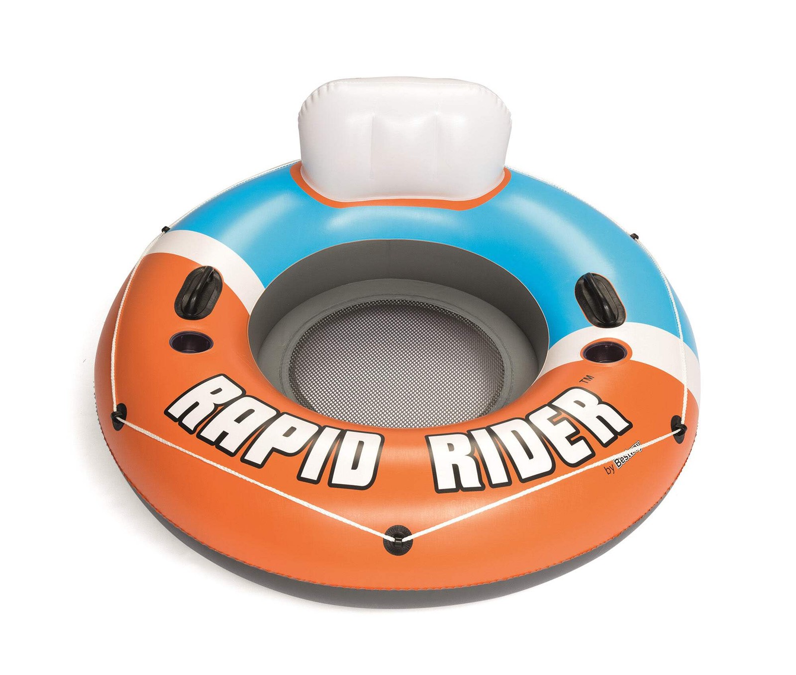 Bestway CoolerZ Single Person Rapid Rider Inflatable River Lake Pool Tube Float